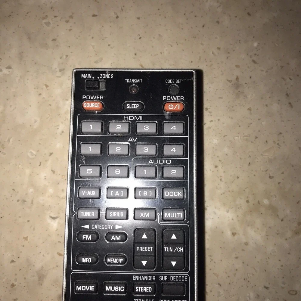 Yamaha remote control